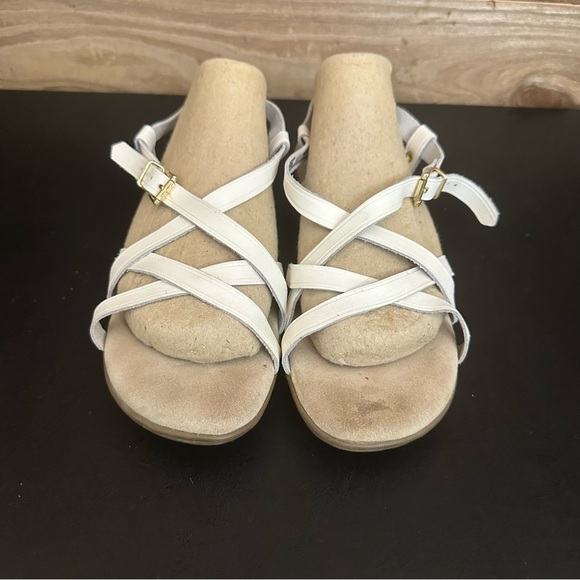 G.H. Bass & Co. Margie SunJuns White Strappy Sandal Women's Size 9.5 W Vintage - Picture 4 of 11